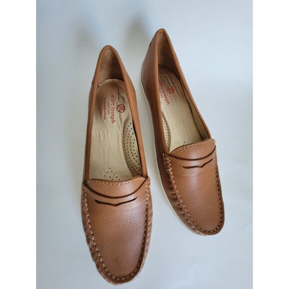 Leather Oxford Wingtip Marc Joseph New York 10 Dress Shoes Office Classic Preppy Marc Joseph New York Men main image 2